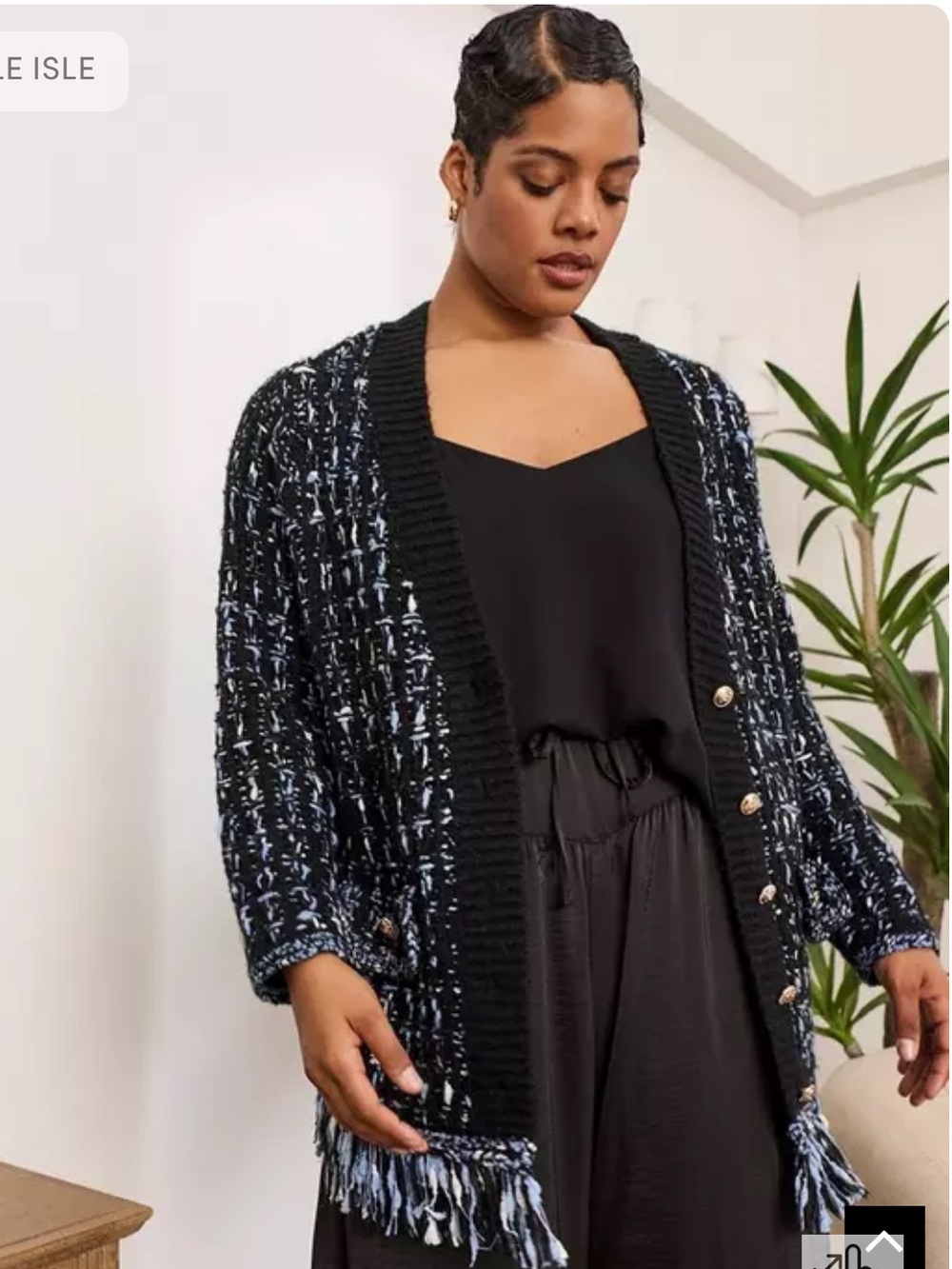 NWT Torrid Belle Isle Oversized Fringe Cardigan